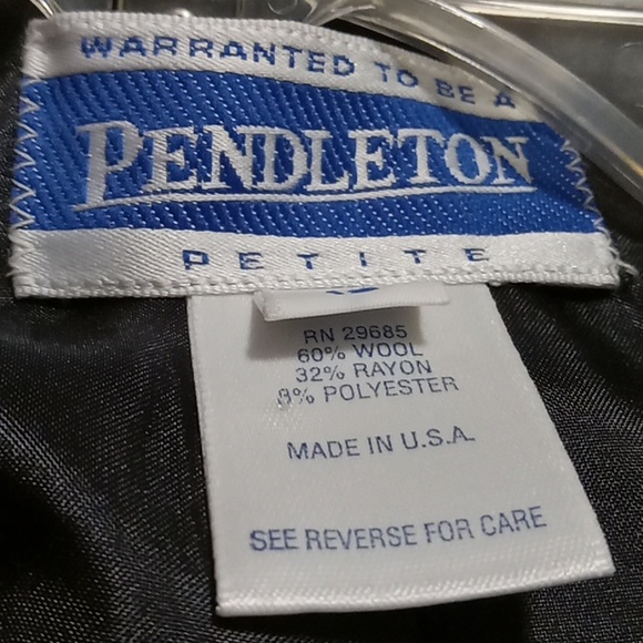 Vintage Pendleton Blazer Ladies 12P - Picture 3 of 10